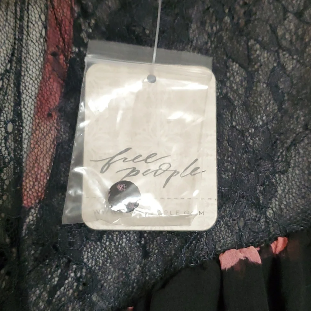 Free People Daphne Floral Print Blouse - Picture 6 of 7